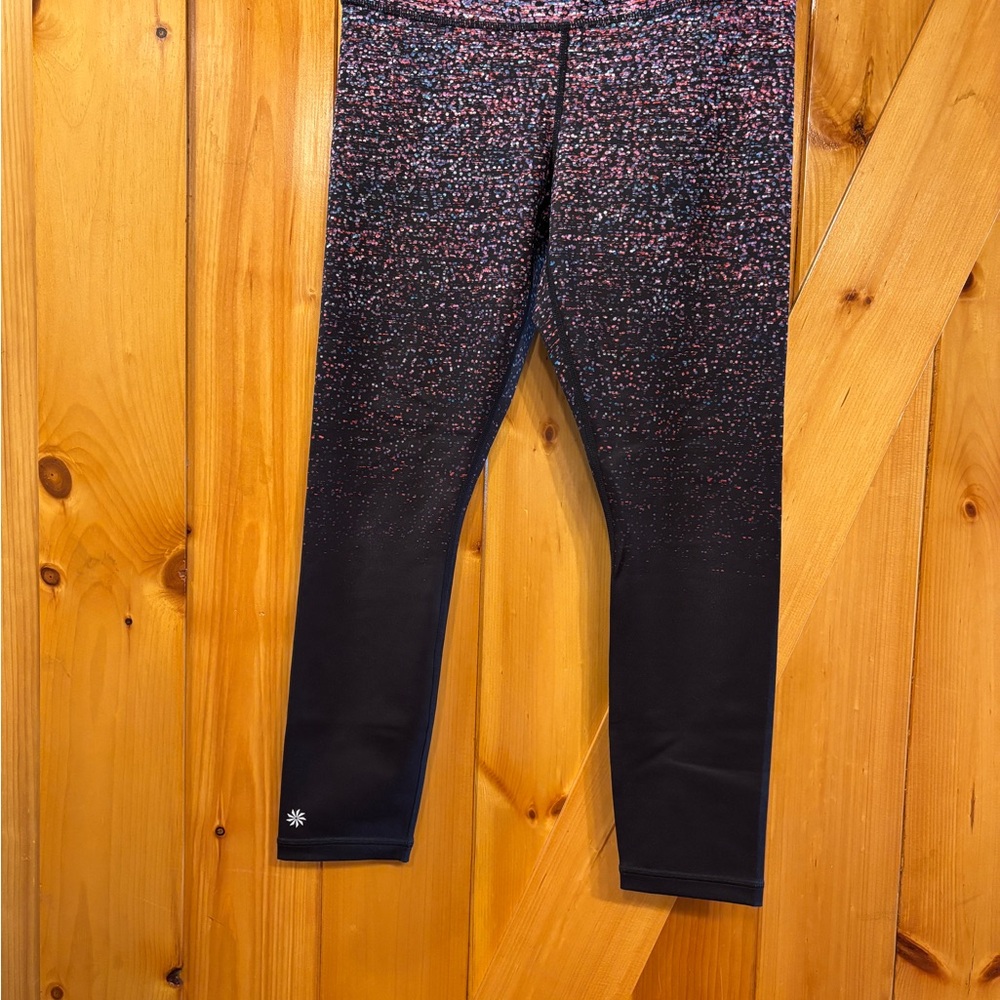 Athleta Confetti Print Performance Leggings